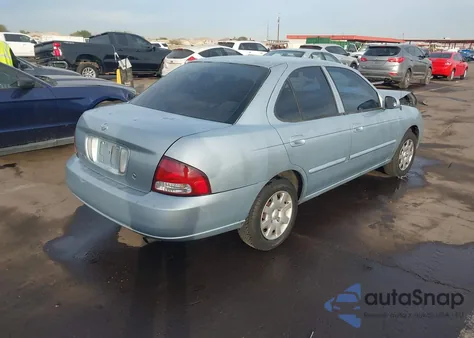 2000 Nissan Sentra Base from USA, damaged, VIN 3N1CB51DXYL353188